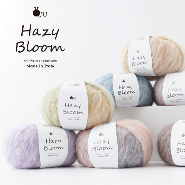 手編みアネモネ ❁363〜374 あみものブック＃21 手編み糸と生地、手芸用品