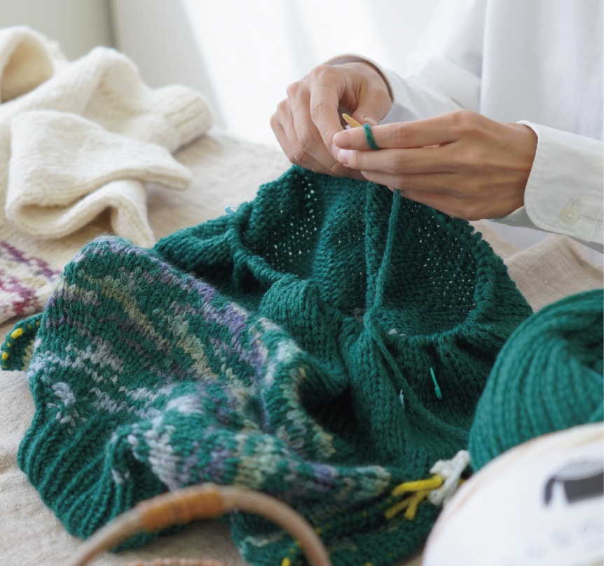 Chatea×Knit Worm