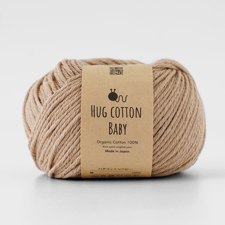 Knitworm HUG COTTON BABY ハグコットンベビー 並太 30g(約81m)