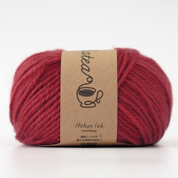 Knitworm Chatea 10玉セット チャティアクリル 並太 30g(約66m) アクリル100% りんご