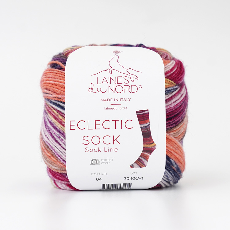 Laines du Nord  ECLECTIC SOCK Sock Line 中細 100g(420m)