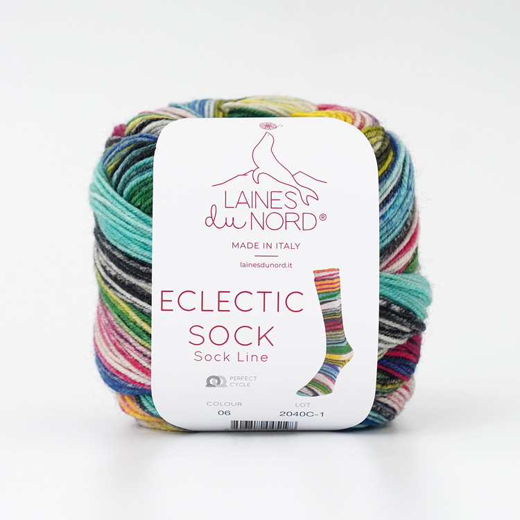 Laines du Nord  ECLECTIC SOCK Sock Line 中細 100g(420m)