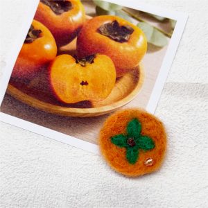 ニードルフェルトで作る私の好きなもの⑪柿